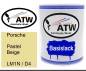 Preview: Porsche, Pastel Beige, LM1N / D4: 1L Lackdose, von ATW Autoteile West.